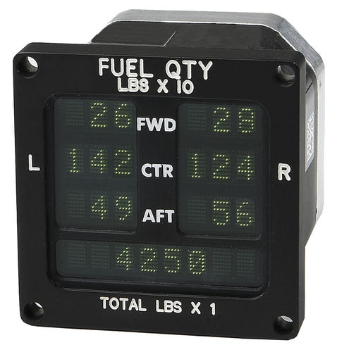 Indicatore di livello - Liquid Measurement Systems, Inc. - digitale / per carburante / per aereo