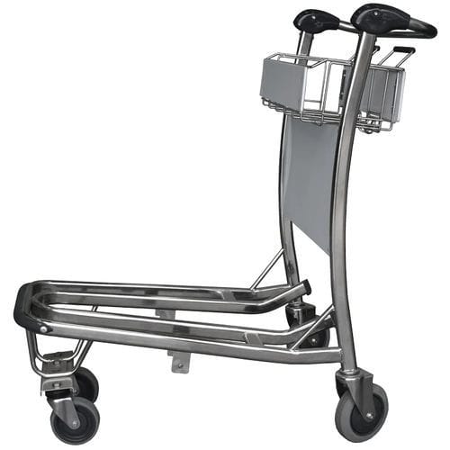 Carrello portabagagli per terminal d'aeroporto - HI-GJI-250	 - Handle-iT Ltd - 4 ruote / aperto / per passeggeri