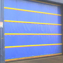 Porta per hangar ad avvolgimento - 2002A - International Door, Inc - in tessuto