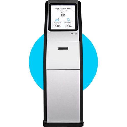 Terminale per sala d'attesa da terra - F-19 - Wavetec - touch screen / per aeroporto