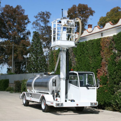 Veicolo di raccolta acque reflue semovente - AS D series - Darmec Technologies S.r.l - per aeroporto / con flussometro