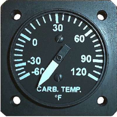 Indicatore di temperatura - T12118U120F000  - UMA Instruments - analogico / per carburante / per aereo