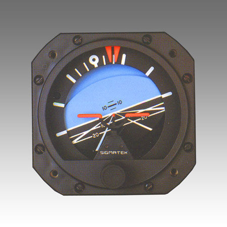 Orizzonte artificiale analogico - 5000B series - Sigma Tek, Inc. - elettronico / illuminato