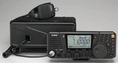Ricetrasmettitore radio HF - DX-SR8T/E - Alinco - per aereo / montato su pannello