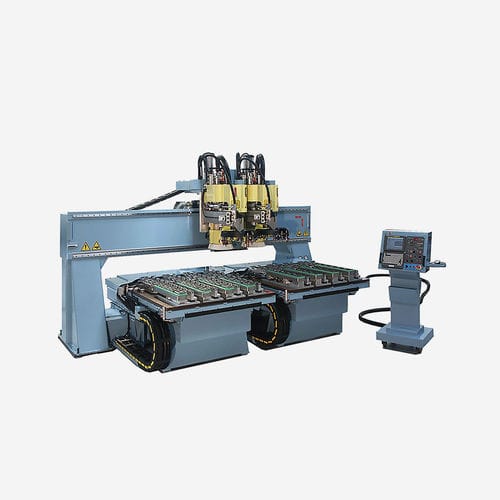 Centro di lavoro 5 assi - M  - MULTIAX INTERNATIONAL CNC SRL - con mandrino orientabile / per il settore aerospaziale / per taglio
