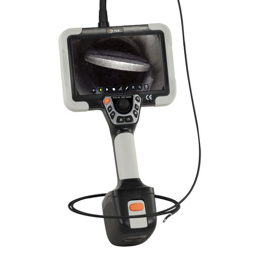 Boroscopio flessibile - PCE-VE 1500 Series - PCE Deutschland GmbH - per il settore aeronautico / display LCD / con sonda intercambiabile