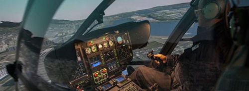 Simulatore di elicottero - Barco  - ANTYCIP SIMULATION - di allenamento / per cockpit