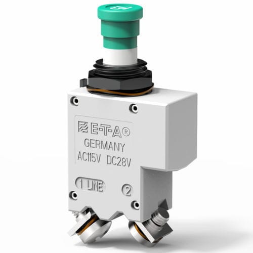 Interruttore automatico termico - 4120 series - E-T-A - di corrente / manuale / unipolare