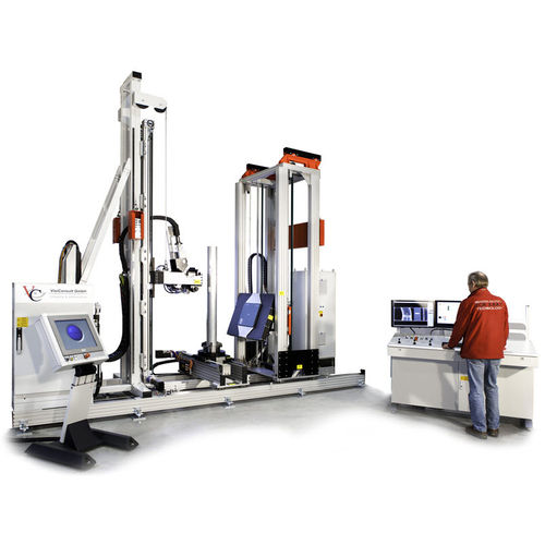Macchina di ispezione a raggi X - XRH433 Tower - Visiconsult GmbH  - di superficie / per CND