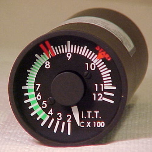 Indicatore di temperatura - 576-10002  - Ahlers Aerospace - analogico / per carburante / per aereo