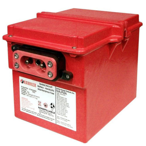 Batteria per aereo - 9750W0640 - Securaplane Technologies - al piombo-calcio / 24 V