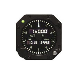Altimetro analogico - Aerosonic LLC - in piedi / per aereo / TSO