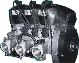 Motore a pistoni 50 - 100 CV - MZ-301 - Compact Radial Engines - 50 -100 kg / per deltaplano a motore / 2 tempi