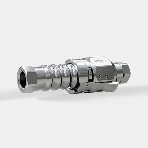 Raccordo rapido - HTI series - STÄUBLI Connectors - dritto / aria e gas / in acciaio inossidabile