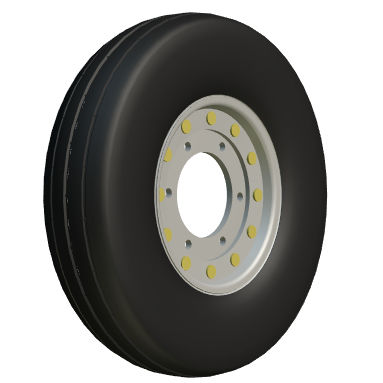 Pneumatico per aeromobile - WT-74361/P - Stomil-Poznan - per carrello principale / 33,5" / 9"