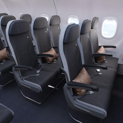 Sedile per cabina d'aeroplano - Z200 - Safran Seats - per classe economica / con braccioli / con tavolo