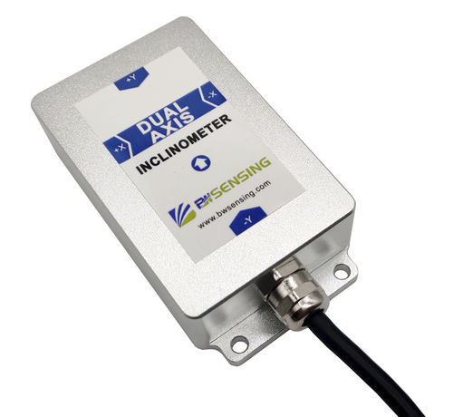 Sensore di pendenza 1 asse - BWH517 - Wuxi Bewis Sensing Tecnology LLC - RS232 / RS485 / TTL