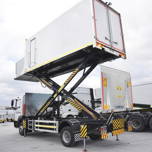 Veicolo elevatore per catering per aeroporto - 5021 - MILES GSE - con unità di refrigerazione
