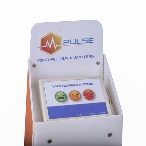 Apparecchio di valutazione della soddisfazione del cliente per bancone - POS - Madbee mobility solutions pvt.ltd - per aeroporto