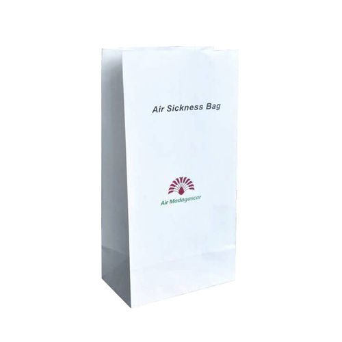 Sacchetto per vomito per aereo - Air Madagascar - Shantou Luoyi Trading Co., LTD - di carta