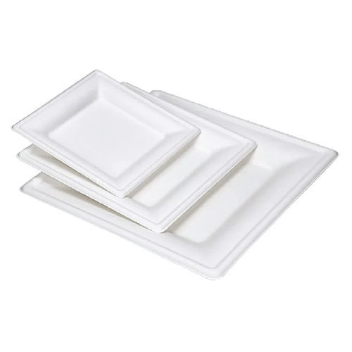 Piatto da portata per cabina d'aeroplano - Bagasse Sugarcane   - Sky Blue - in plastica / monouso / biodegradabile