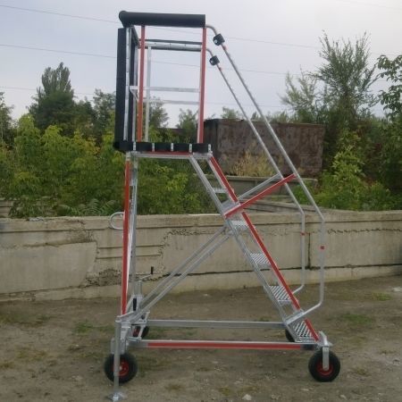Scaletta mobile per manutenzione - FSА-II-1800-5 - Fenixplus - di accesso / per elicottero / per aereo