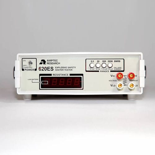 Megaohmmetro portatile - 620ES - Amptec Research - 4 cavi / per il settore aeronautico