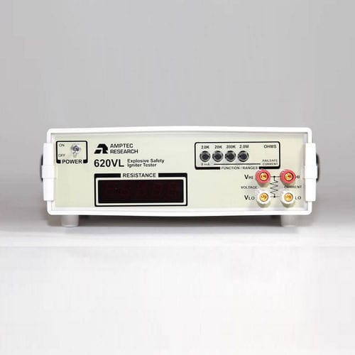 Megaohmmetro portatile - 620VL - Amptec Research - 4 cavi / per il settore aeronautico