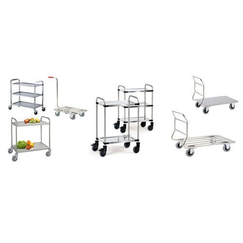 Carrello di servizio per aereo - NERI