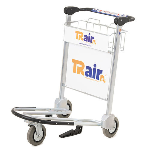 Carrello portabagagli per ground support - TRAIR-Pro - TRair (KAR-SAN Çelik Makine Kalıp San. ve Tic.) - per aerostazione / 4 ruote / aperto