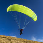 parapendio da montagna