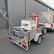 macchina traccialinee con guida da terra / per termoplastica / per plastica a freddo / per pista