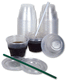 bicchiere monouso per cabina d'aeroplano / in plastica / riutilizzabile