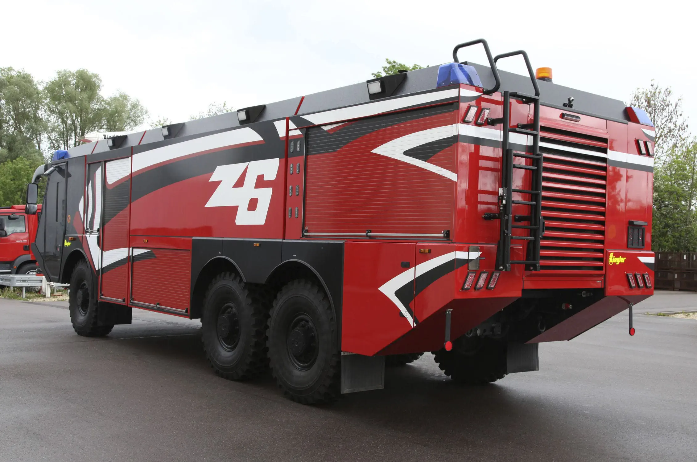 空港用消防車 - Z6 - ALBERT ZIEGLER GMBH - 6x6