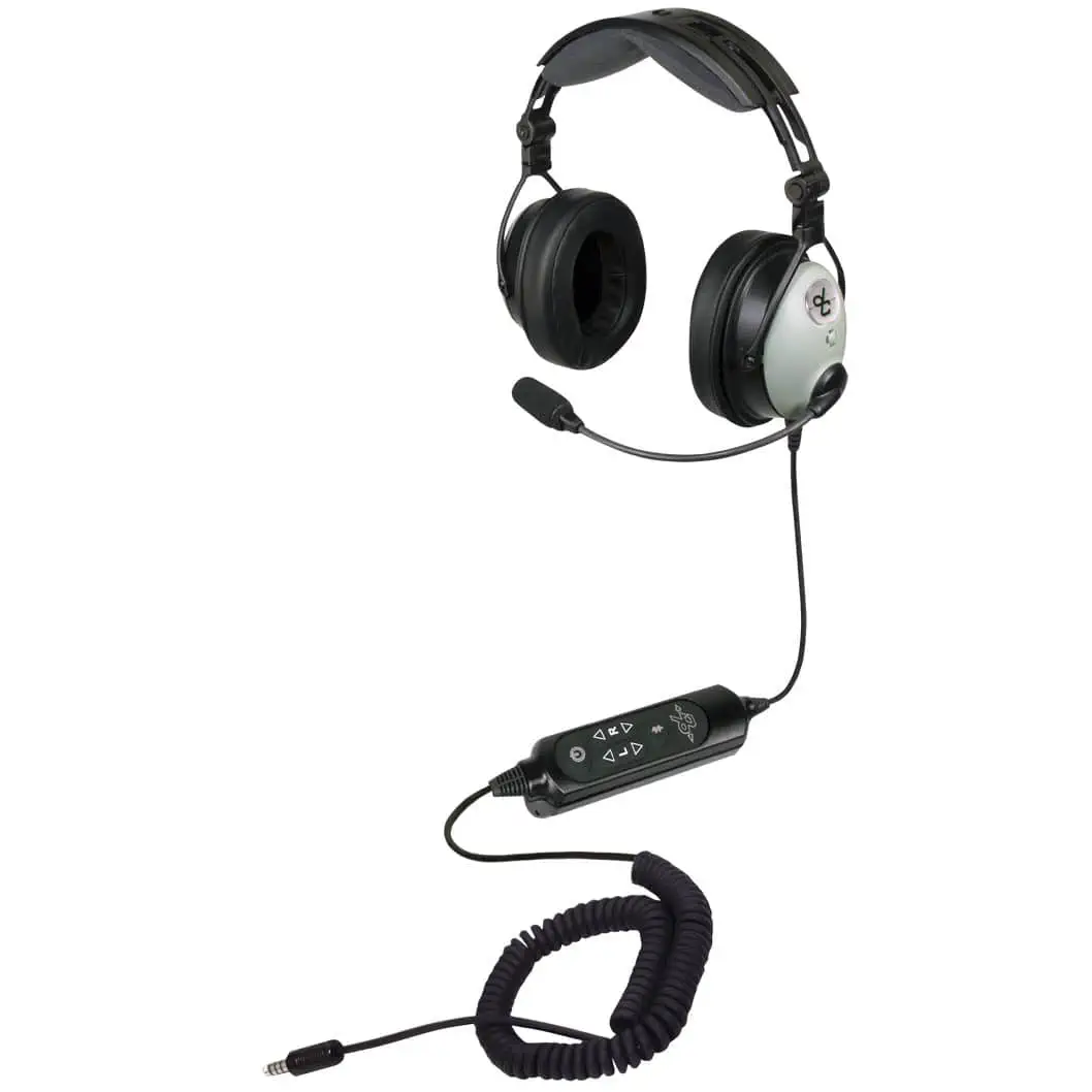 David Clark パイロットヘッドセット　ジャンク 航空用ヘッドセット David Clark【USED】