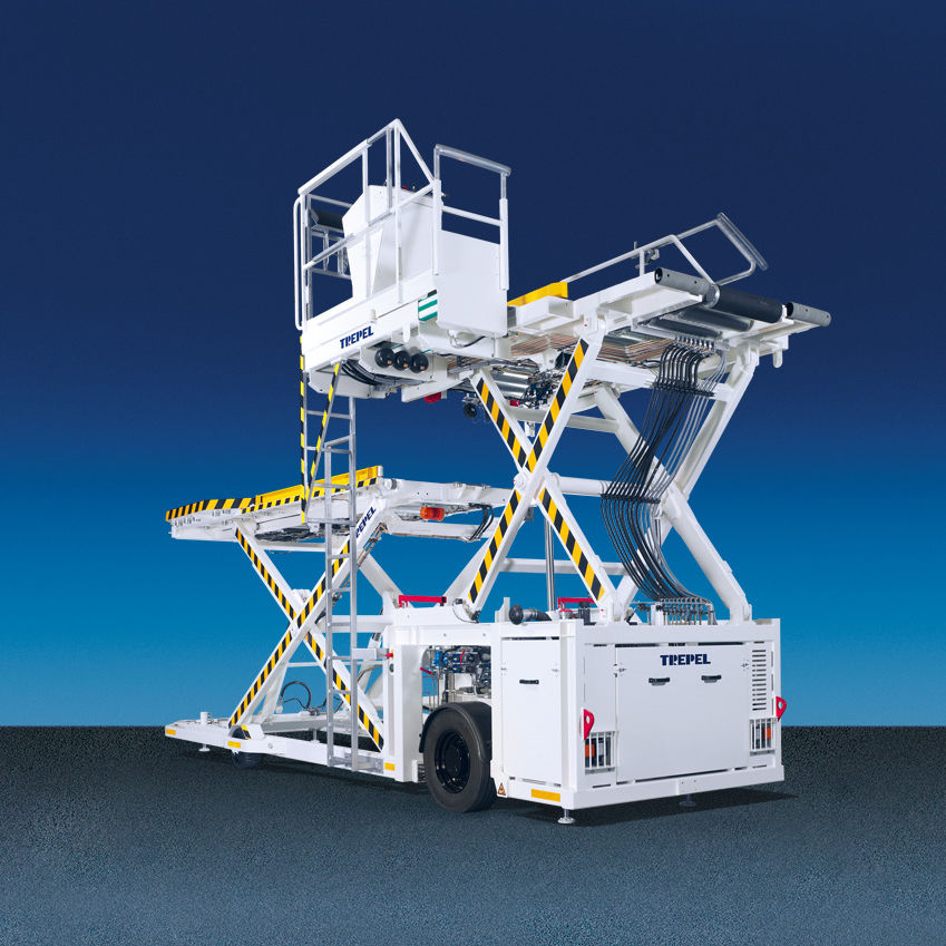フォトリフト35 シザーフォークリフト - CHAMP 35 - TREPEL AIRPORT EQUIPMENT GMBH