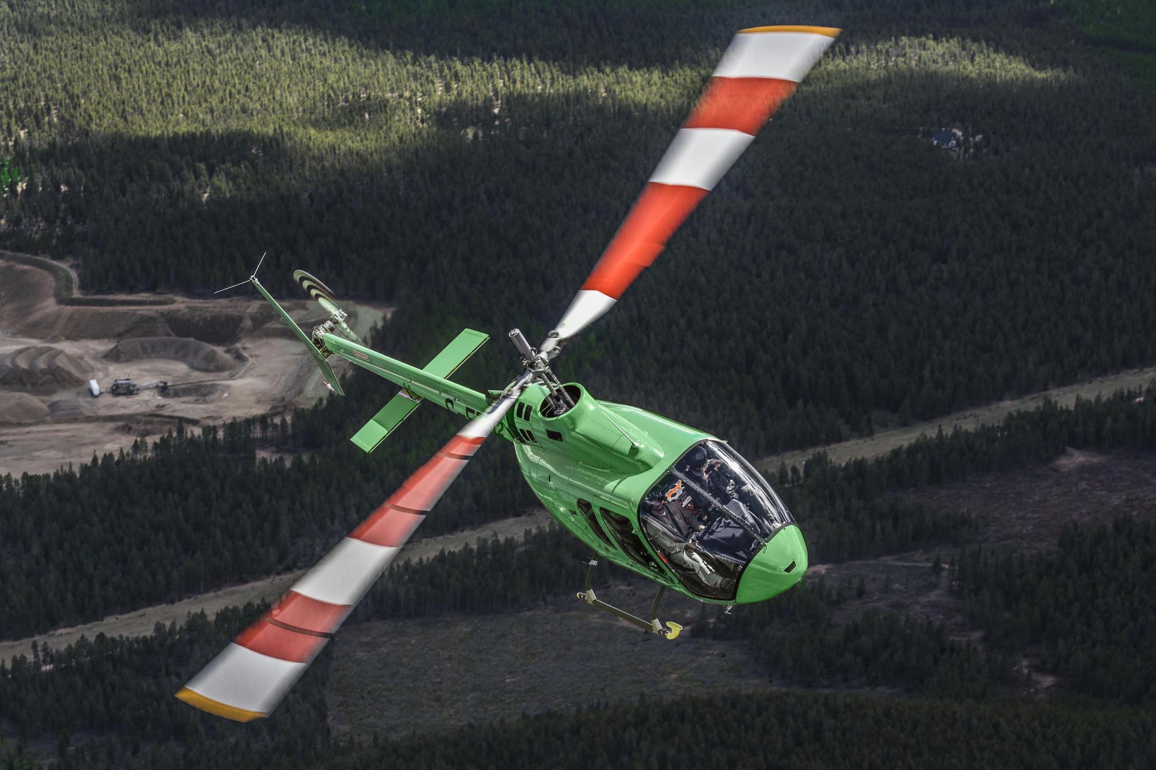 3～5人用ヘリコプター - 505 - BELL HELICOPTER - 輸送用 / 医療搬送