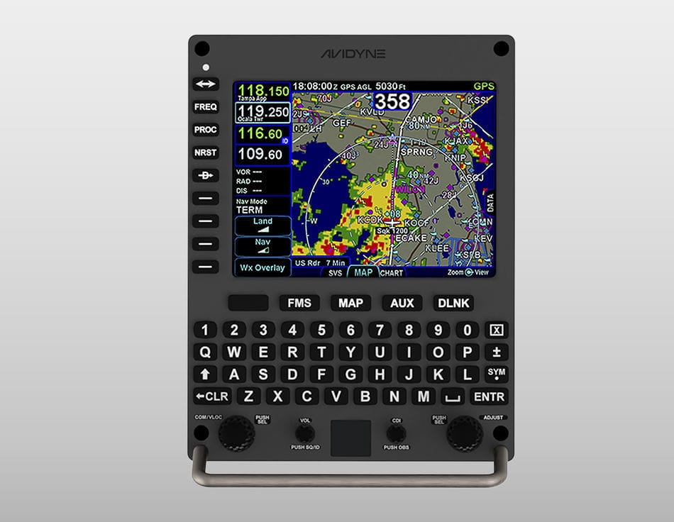 専／用1 航空機用飛行管理装置 - ATLAS - Avidyne - GPS/NAV/COM付 / タッチ