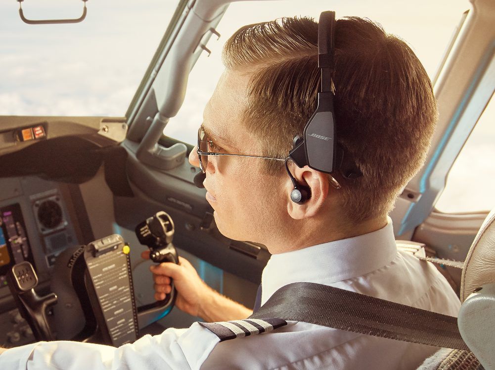航空機用ヘッドセット - ProFlight 2 - BOSE - パイロット用 / 防音 / 軽量