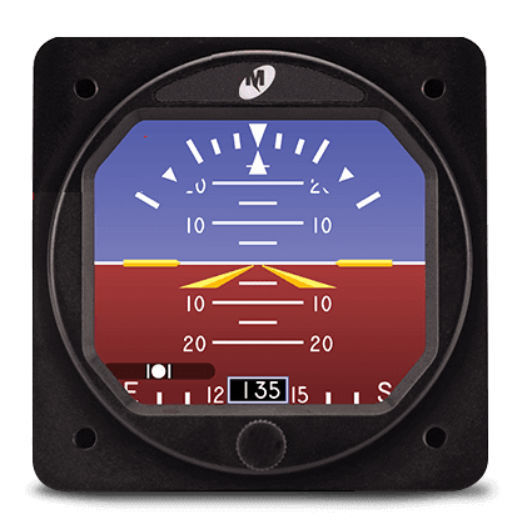姿勢分析メーター デジタル姿勢指示器 - MD23-342 - Mid-Continent Instruments