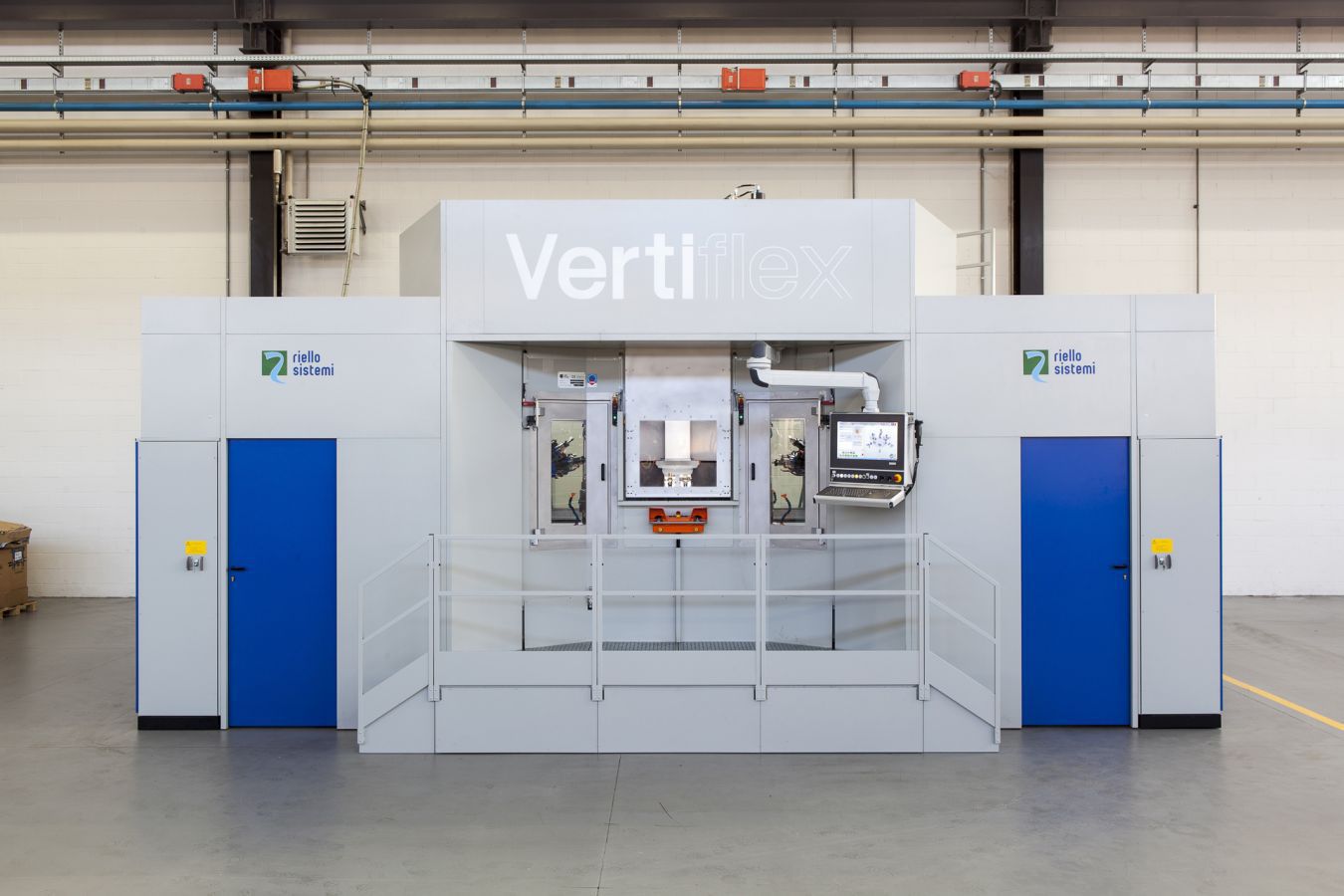 回転式トランスファーマシン Vertiflex 300 Mandelli Sistemi Spa 6 位置 機械加工 航空用