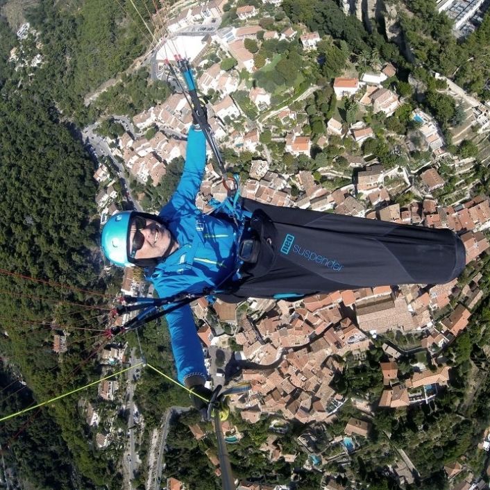 ハンググライダー用リバーシブルハーネス - SUSPENDER - GIN GLIDERS