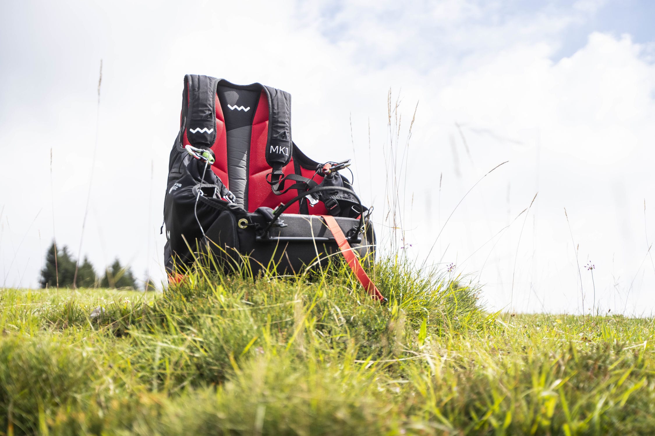 ハンググライダー用リバーシブルハーネス - MK1 - WOODY VALLEY DELTA