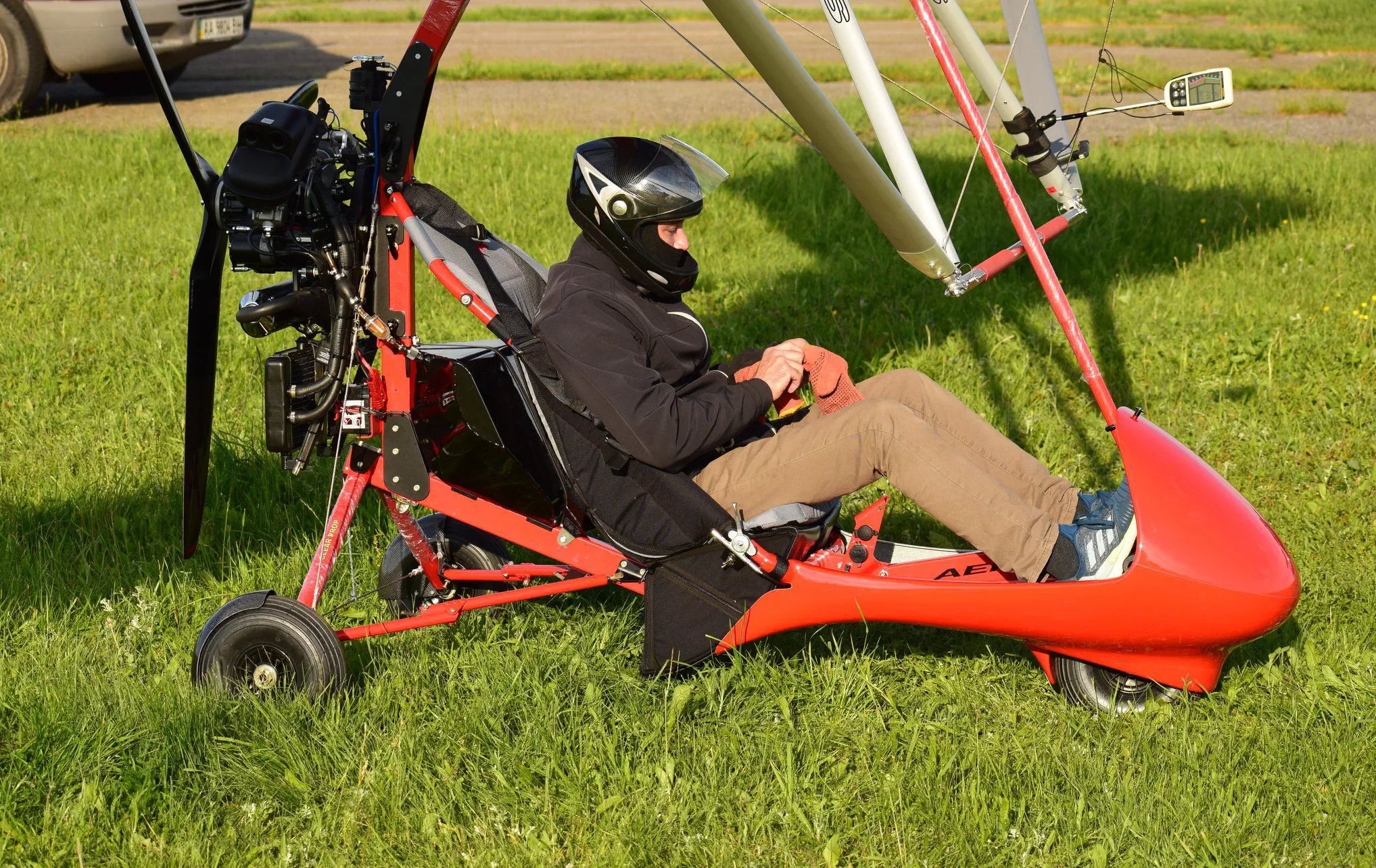 1人乗り超軽量トライク - nano-trike ANT - Aeros Ltd. - 2ストローク