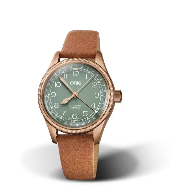パイロット時計 - BRONZE POINTER DATE - Oris - クロノグラフ / 自動巻き