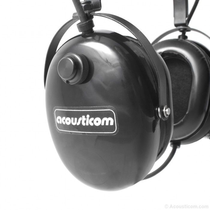 パイロット用ヘッドセット - 1060-HS - ACOUSTICOM CORP