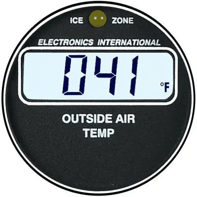 【航空機部品】OAT計(外気温度計) 温度ゲージ - A-1 - Electronics International - 電子 / エンジン用
