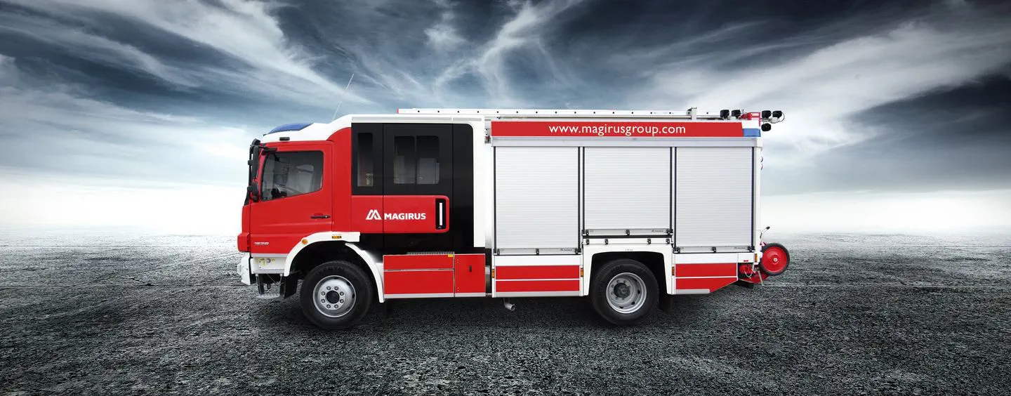 4x4消防車 - LF-HLF 20 All-wheel - IVECO MAGIRUS - 高所作業台付き