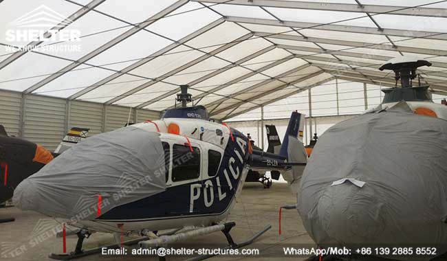 航空機用倉庫 - Shelter Tent Manufacturing Co., Ltd - 仮設