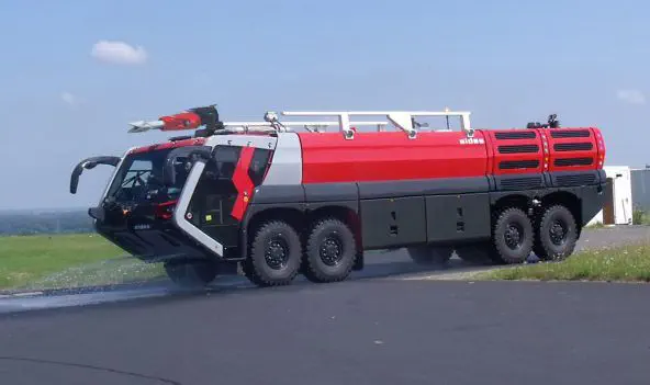 空港用消防車 - TITAN T52-1300 - Sides - 迅速な介入 / 折りたたみ式